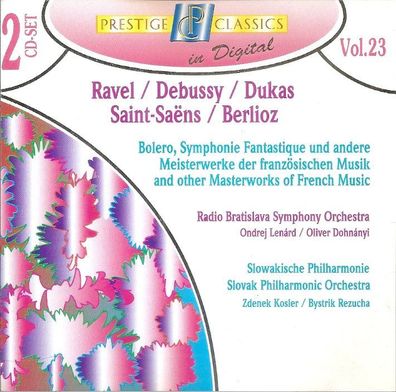 2-CD: Meisterwerke der französischen Musik Vol. 23 (1995) Import