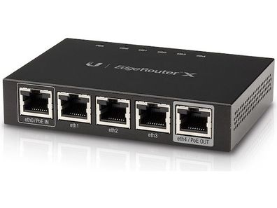 Ubiquiti EdgeRouter X, 5-port Gigabit Router, ER-X