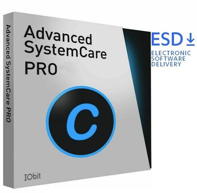 IObit Advanced SystemCare 17 PRO|1 oder 3 PCs/ WIN|1 Jahr|kein ABO|eMail|ESD