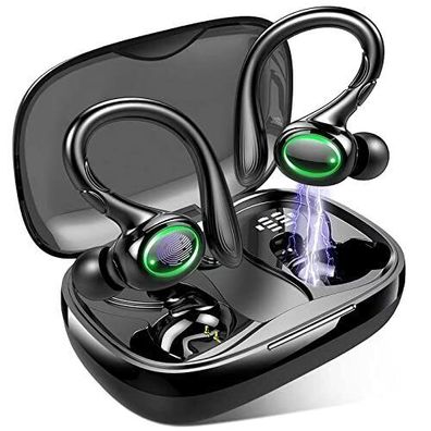 Bluetooth 5.2 Kopfhörer Sport In Ear Kopfhörer Kabellos Wasserdicht Ohrhörer