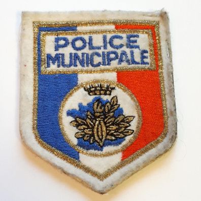Frankreich Polizei Aufnäher Police Municipale