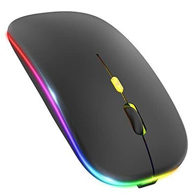 Kabellose Maus, LED 2.4 G USB-Empfänger Typ C Kompatibilität Computer/ PC/ Tablet