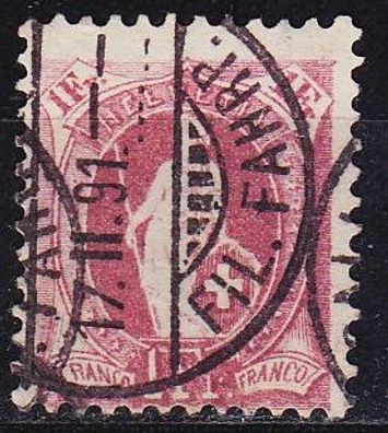 Schweiz Switzerland [1882] MiNr 0063 X A ( O/ used ) [03]