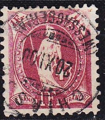 Schweiz Switzerland [1882] MiNr 0063 Y C ( O/ used ) [03]