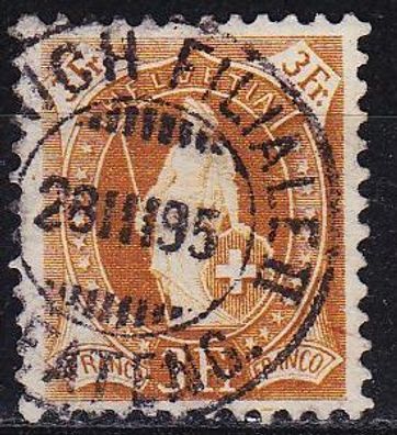 Schweiz Switzerland [1882] MiNr 0064 Y C ( O/ used ) [04]