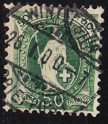 Schweiz Switzerland [1899] MiNr 0069 C a ( O/ used ) [01]