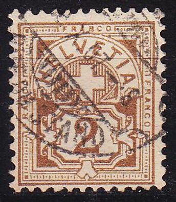 Schweiz Switzerland [1906] MiNr 0082 A ( O/ used )