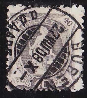 Schweiz Switzerland [1907] MiNr 0091 D ( O/ used ) [01]