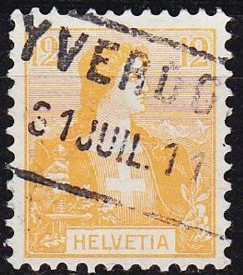 Schweiz Switzerland [1907] MiNr 0099 ( O/ used ) [01]