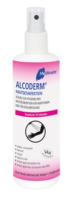 Alcoderm Hautdesinfektion 250 ml | BVDV / HCV / Vaccinia inkl. HBV / HIV