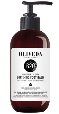 Oliveda B20 Fussbalsam - 250ml Softening FOOT BALM