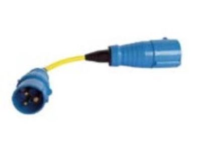 VE. Adapter Cord 16A to 32A/250V-CEE Plug 16A/ CEE Coupling Art.-Nr.: SHP307700280