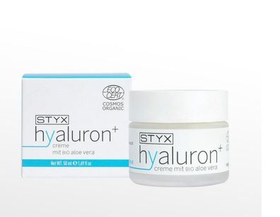 Styx Naturkosmetik - Hyaluron+ Creme mit BIO-Aloe Vera - 50 ml