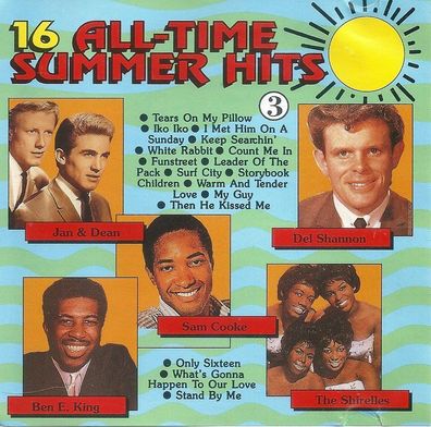 CD: 16 All-Time Summer Hits 3 (1990) All-Time Musik - ATM053