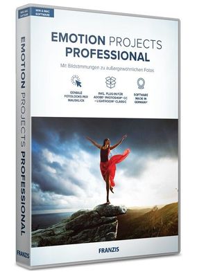 Emotion Projects Professional - Franzis - PC Download Version