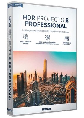 HDR Projects 8 Professional - Franzis - PC Download Version