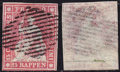 Schweiz Switzerland [1854] MiNr 0015 ( O/ used ) [02]