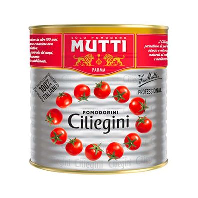 Mutti Pomodorini Kirschtomaten Cherrytomaten im Tomatensaft 2500g