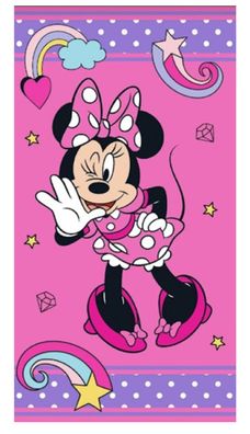 Disney Minnie Mouse Duschtuch Strandtuch Badetuch 70 x 140 cm