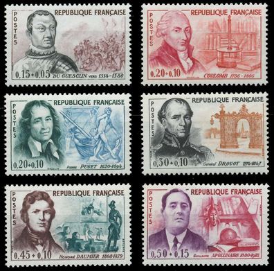 Frankreich 1961 Nr 1349-1354 postfrisch X6259CE