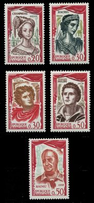 Frankreich 1961 Nr 1355-1359 postfrisch X625A02