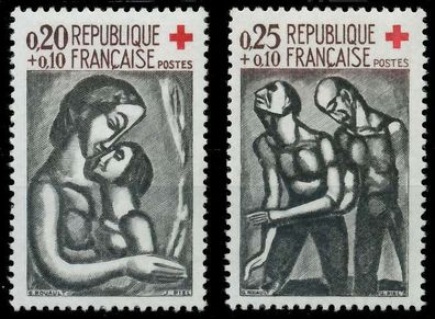 Frankreich 1961 Nr 1376-1377 postfrisch S263BFE