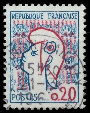 Frankreich 1961 Nr 1335 gestempelt X62D2E6