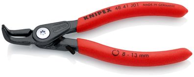 KNIPEX 48 41 J01 Präzisions-Sicherungsringzange für Innenringe in Bohrungen mit ...
