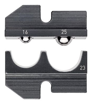 KNIPEX 97 49 23 Crimpeinsatz für unisolierte Kabelschuhe + Kabelverbinder