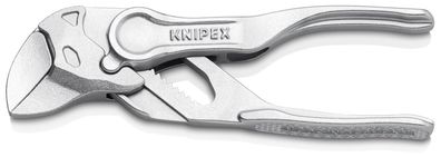 KNIPEX 86 04 100 Zangenschlüssel XS Zange und Schraubenschlüssel in einem Werkzeug...