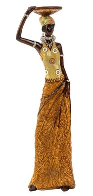 Dekofigur afrikanische Frau 35 cm Afrikanerin