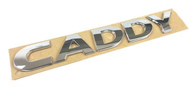 VW Caddy Schriftzug Emblem Logo Schriftzug Heck chrom selbstklebend 2K5853687