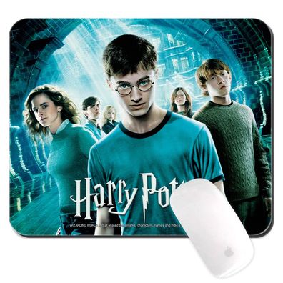 Harry Potter Multicoloured 220 Anti-Rutsch Mauspad Mousepad 22x18cm Hermine Ron