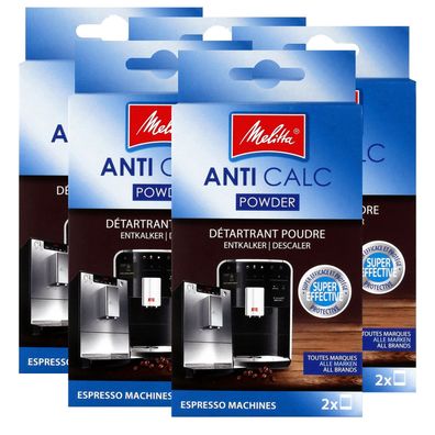 5 x Melitta ANTI CALC Entkalkerpulver Espresso Maschinen