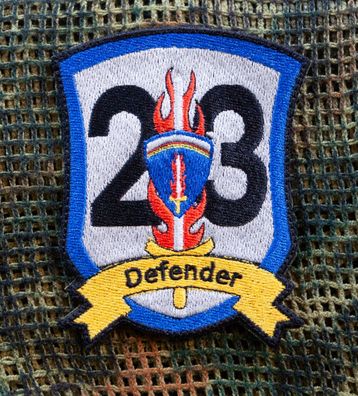 Patch: "DEFENDER 23"