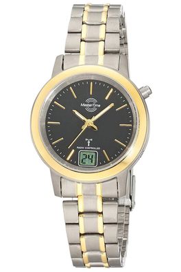 Master Time Funk-Armbanduhr für Damen Titan Bicolor MTLT-10754-21M