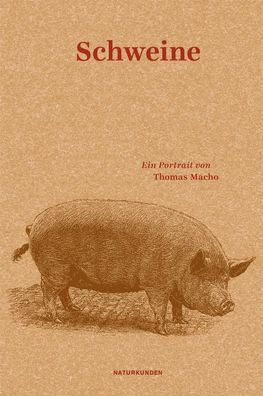 Schweine Ein Portrait Macho, Thomas Naturkunden