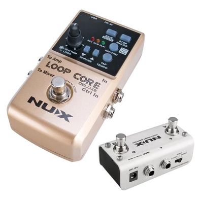 Nux Loop Core Deluxe Bundle Looper Effektpedal