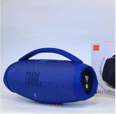 JBL BOOMS BOX3 Bluetooth Wireless Speaker blau
