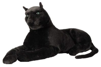 XXL Panther Schwarz Plüschtier 1,10 m groß Kuscheltier Raubkatze