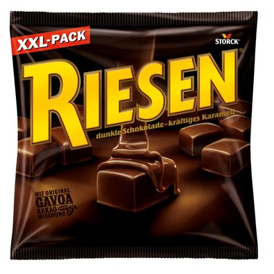 Storck Riesen klassisches Schokokaramell in kräftiger Schokolade 377g