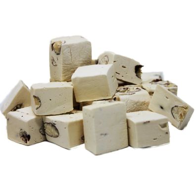 Fudge Nougat mit Mandeln Nougat Pralinen mit Mandelstücken 1500g
