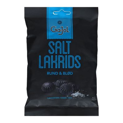 Ga Jol Salt Lakritz Rund und Blod mit extra starkem Geschmack 140g