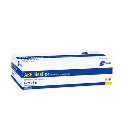 ABE Ideal® textilelastische Idealbinde, 100, steril, 6 cm x 5 m