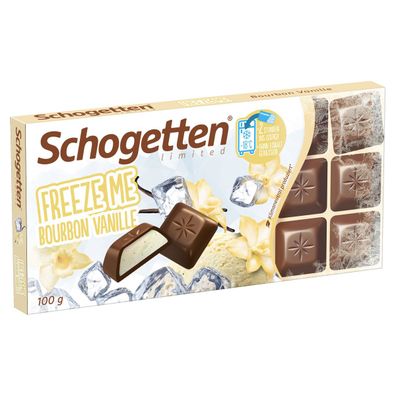 Schogetten Freeze Me Bourbon Vanille Vollmilchschokolade 100g