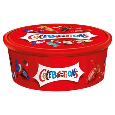 Celebrations Geschenkbox Schokoladen Pralinen 8 fach sortiert 650g