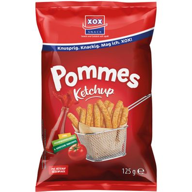 XOX Pommes Snack Ketchup