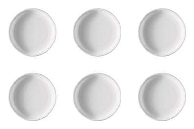 6 x Frühstücksteller 20 cm - Trend Weiß - Thomas - 11400-800001-10220