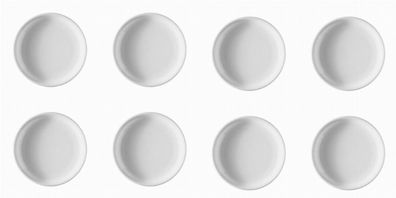 8 x Frühstücksteller 20 cm - Trend Weiß - Thomas - 11400-800001-10220