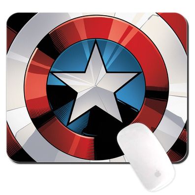 Marvel Captain America Anti-Rutsch Mauspad Mousepad 22x18cm Thor Ironman Hulk